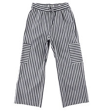 Sofie Schnoor Girls Trousers - Dark Grey Striped