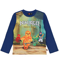 LEGO Ninjago Blouse - LWTano - Dark Blue w. Print