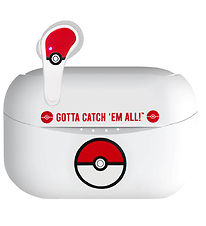 OTL Headphones - Pokémon - TWS - In-Ear - White/Red