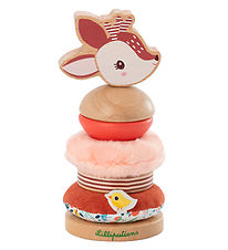 Lilliputiens Stacking Tower - 7 Parts - The deer Stella