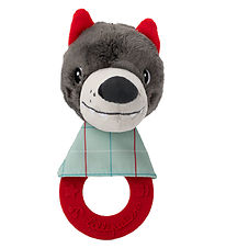 Lilliputiens Rattle Teether - Louis the wolf