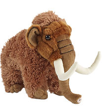 Living Nature Soft Toy - 26x23 cm - Wool Mammut - Large - Brown