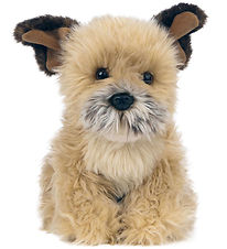 Living Nature Soft Toy - 13x22 cm - Border Terrier - Beige