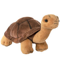 Living Nature Knuffel - 20x13 cm - Schildpad - Bruin