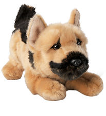 Living Nature Peluche - 24x15 cm - Chiot joueur berger allemand