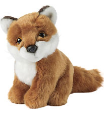 Living Nature Peluche - 17x15 cm - Renard - Marron