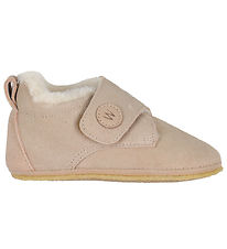 Wheat Leder-Krabbelschuhe Mit Futter - Taj - Rose Dawn