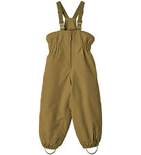 Wheat Ski Pants w. Suspenders - Sole - Dry Moss