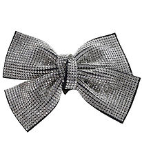 Bows By Str Bow Hair Clip - Blanka - 9.5 cm - Silver