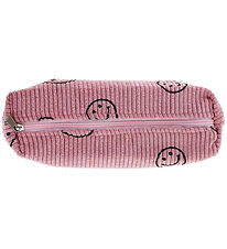 By Str Pencil Case - Corduroy - Ina Smiley - Pink