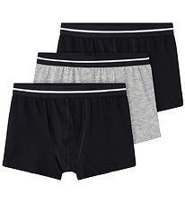 Name It Boxer nærbuxur - Noos - NkmBoxer - 3 Pakki - Svart/Gray