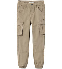 Name It Cargo pants - NkmRyan - Noos - Elephant Skin