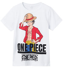 Name It Stuttermabolur - NkmNate Onepiece - Noos - Bright White