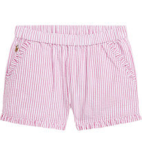 Polo Ralph Lauren Shorts - Pink/Weier Streifen
