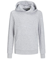 Jack & Jones Hoodie - JjeBradley - Noos - Light Grey Melange