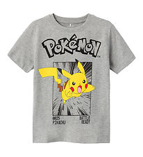 Name It Stuttermabolur - NkmNoisi Pokémon - Noos - Grey Melange