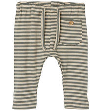 Lil' Atelier Buxur - Rib - NbmGago - Noos - Þoka/Agave Green