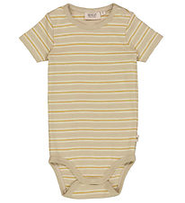 Wheat Romper s/s - Sunny Stripe