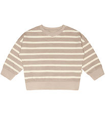 Petit Piao Sweatshirt - Soft Sand/White Striped