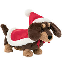Jellycat Soft Toy - 15x7 cm - Winter Warmer Otto Sausage Dog