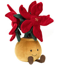 Jellycat Soft Toy - 24x11 cm - Amuseable Poinsettia