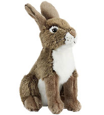 Living Nature Soft Toy - 28x26 cm - Hare - Brown