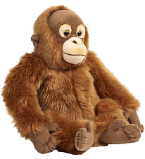 Living Nature Soft Toy - 35x22 cm - Orangutan - Brown