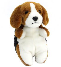 Living Nature Soft Toy - 16x10 cm - Baby Beagle - Brown/White