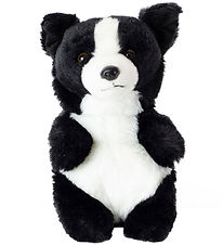 Living Nature Kuscheltier - 18x10 cm - Baby Border Collie - Schw