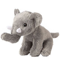 Living Nature Kuscheltier - 15x12 cm - Smols - Elefant - Grau