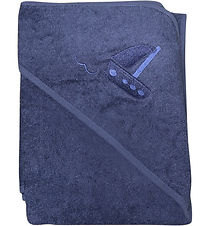 Nrgaard Madsens Handdoeken met Capuchons - 100x100 cm - Navy m.