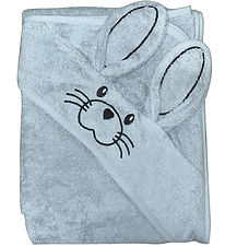 Nrgaard Madsens Hooded Towel - 100x100 cm - Rabbit ears - Dusty