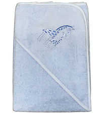 Nrgaard Madsens Handdoeken met Capuchons - 75x75 cm - Lichtblau