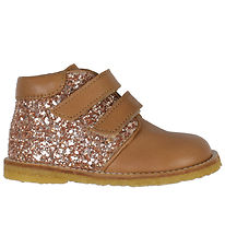 Angulus Schoenen - Amandel/Maple m. Glitter