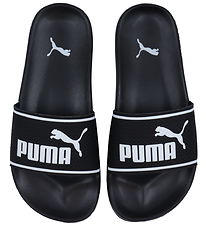 Puma Flip Flops - Leadcat 2.0 Jr - Black w. White