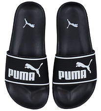 Puma Strandsandaler - Leadcat 2.0 Jr - Svart m. Vit