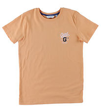 GANT T-Shirt - Grafik - Coral Apricot