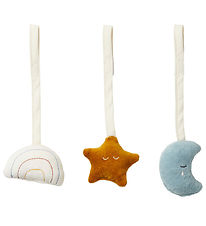 Fabelab Clip Toy - 3-Pack - Moonbeam