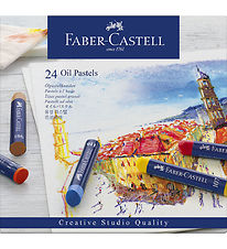 Faber-Castell Pastels Gras - 24 pices