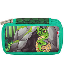 Jeva Pencil Case w. Contents - Twozip - Dragon Draco