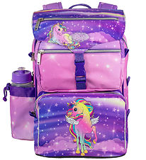 Jeva Skolväska - Nybörjare - Unicorn Friends