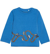 Minymo Blouse - Vallarta Blue w. Roasway