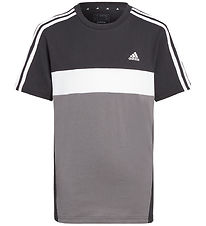 adidas Performance T-shirt - J 3S TIB T - Black/Grey