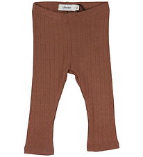 Lil' Atelier Leggings - NbfRachel - Noos - Johannesbrood Brown