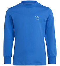 adidas Originals Blússa - Langermar - Bláar