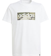 adidas Performance T-paita - B Camo Pellava T - Valkoinen/Vihre