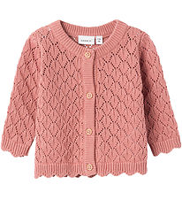 Name It Cardigan - Knitted - NbfTisol - Ash Rose