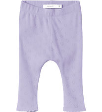 Name It Leggings - NbfTyane - Lilas hritage