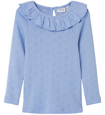 Name It Blouse - NmfTyane - Easter Egg w. Pointelle