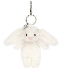 Jellycat Gosedjur - Bashful Bunny Cream Back Charm